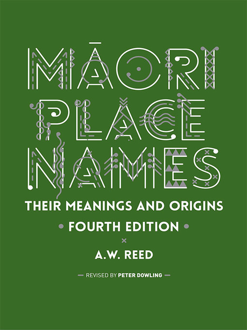 Title details for Māori Place Names by A.W. Reed - Available